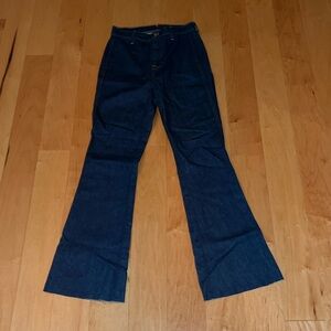 7 FOR ALL MAN KIND HIGH WAISTED FLARE JEANS